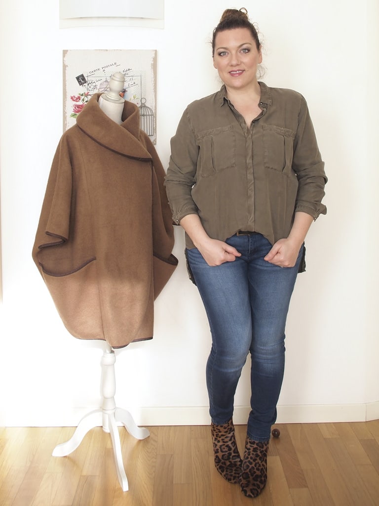 curvy blog verdementa outfit cappa H&M camicia militare 08_mini