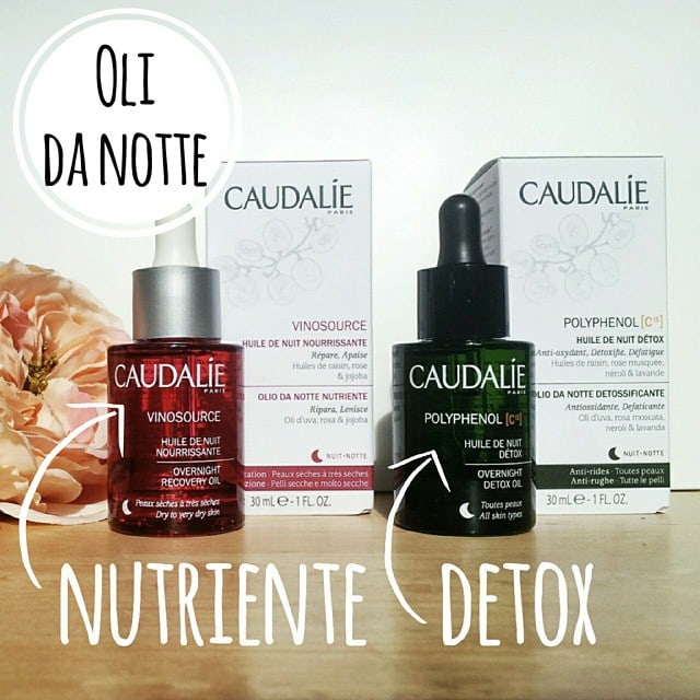 oli da notte Caudalie