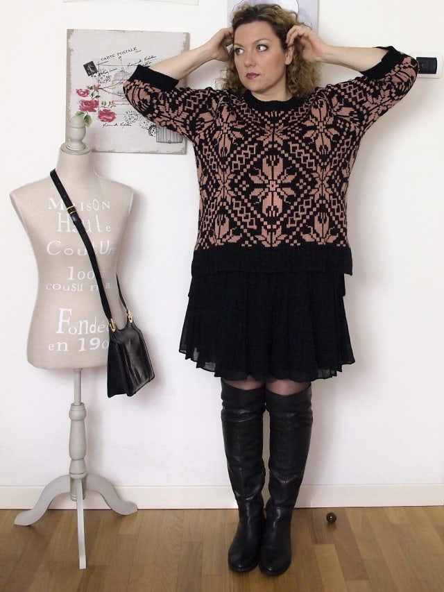 Verdementa_Blog-outfit-curvy-gonnellina-maglione-jacquard-11