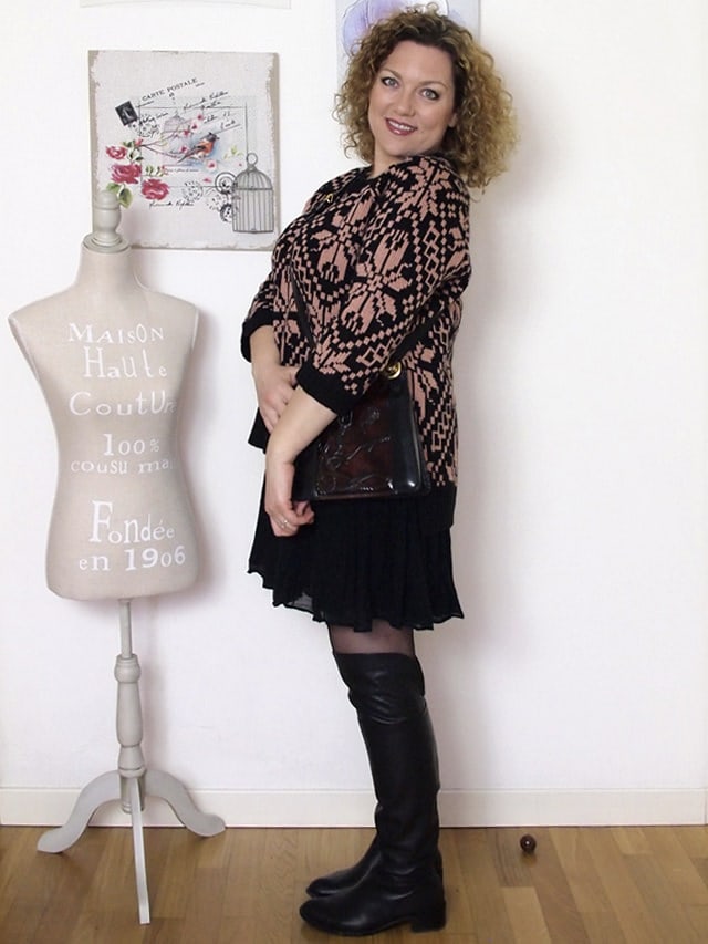 Verdementa_Blog-outfit-curvy-gonnellina-maglione-jacquard-3