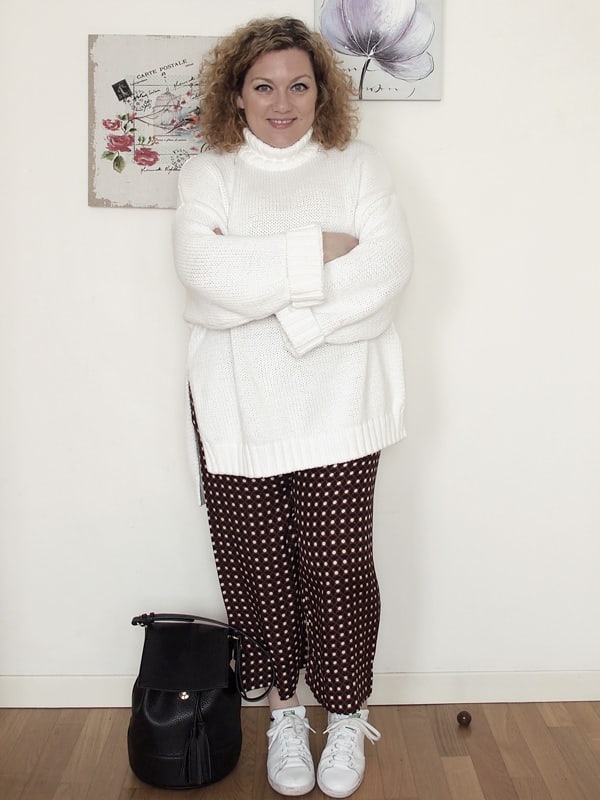 VerdementaBlog_outfit-curvy-maglione oversize bianco pantaloni zara-1