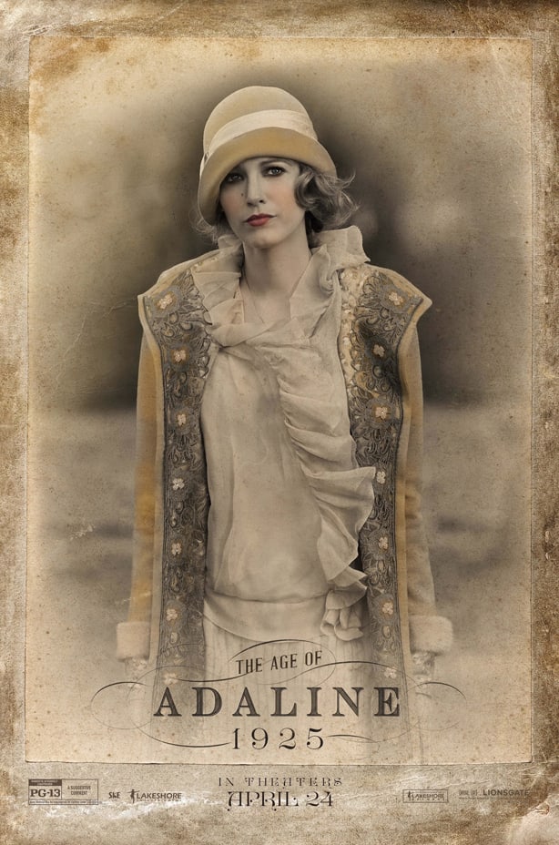 Adaline l'eterna giovinezza - costumi