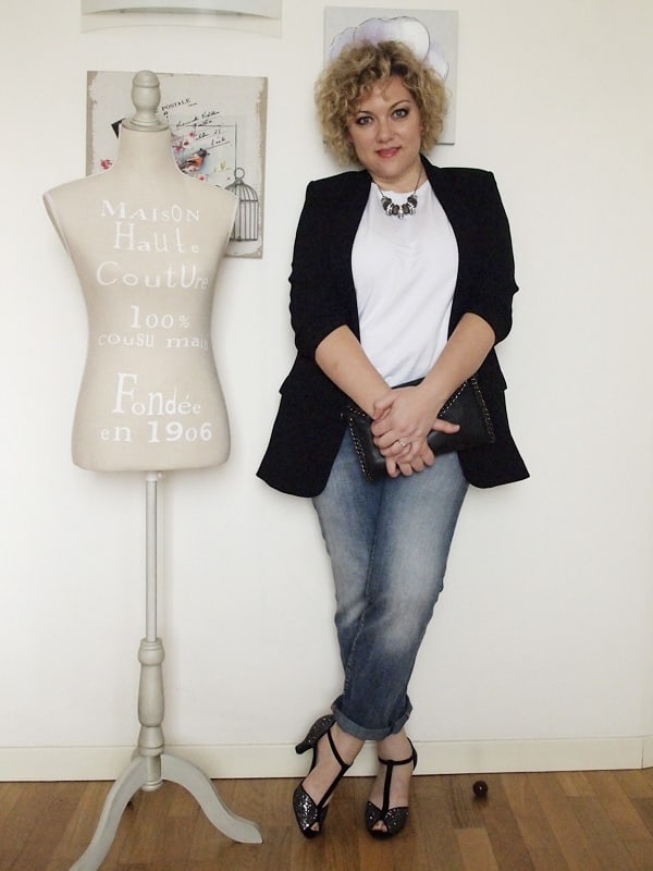 VerdementaBlog_outfit_curvy_ giacca_smoking_scarpe_Anniel_glitter_3
