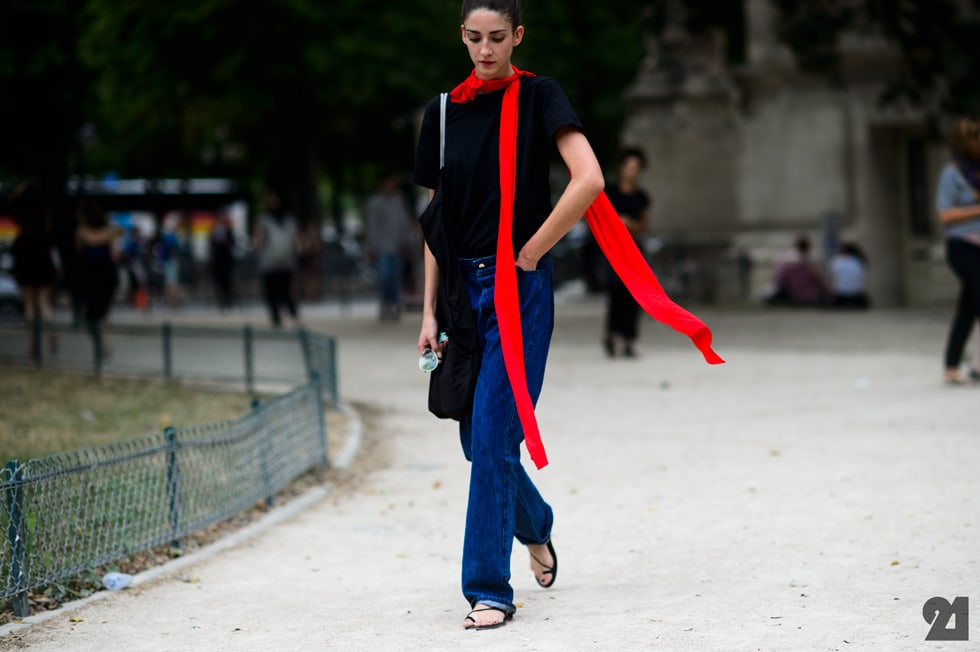 le-21eme-skinny-scarf