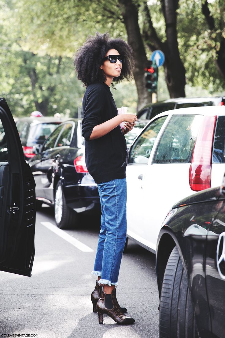 jeans sfilacciato