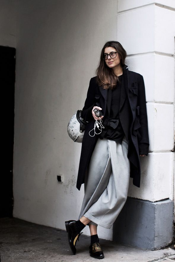 come abbinare i pantaloni culotte in inverno