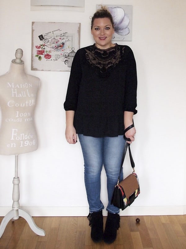 blusa vittoriana OVS curvyglam