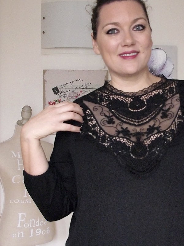 blusa vittoriana OVS curvyglam