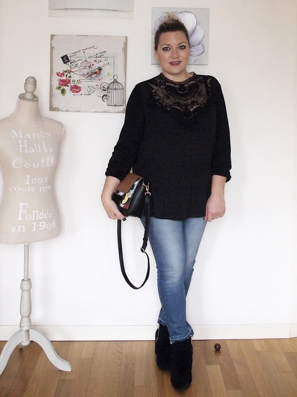 blusa vittoriana OVS curvyglam