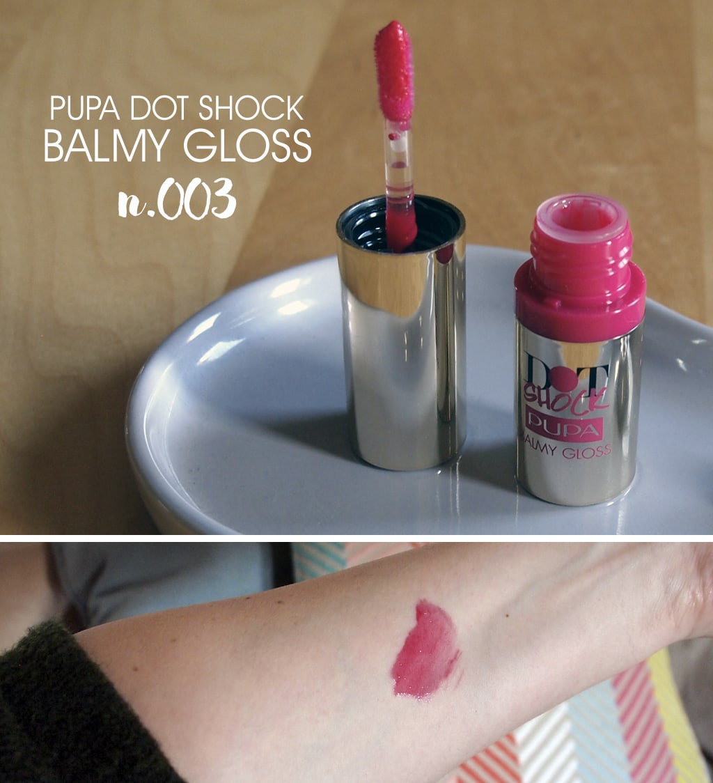 PUPA Dot Shock Balmy Gloss 003-swatch