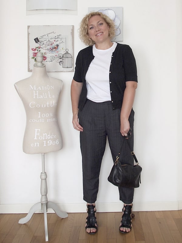 outfit curvy taglia 46 per andare in ufficio