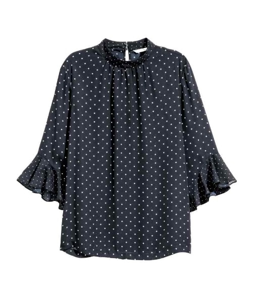 H&M - Camicetta con maniche a volant