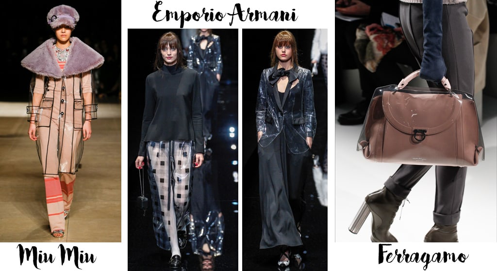 Tendenze moda autunno inverno 2017-18, pvc