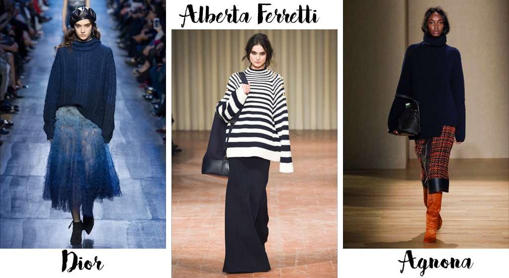Tendenze moda autunno inverno 2017-18, maglioni oversize