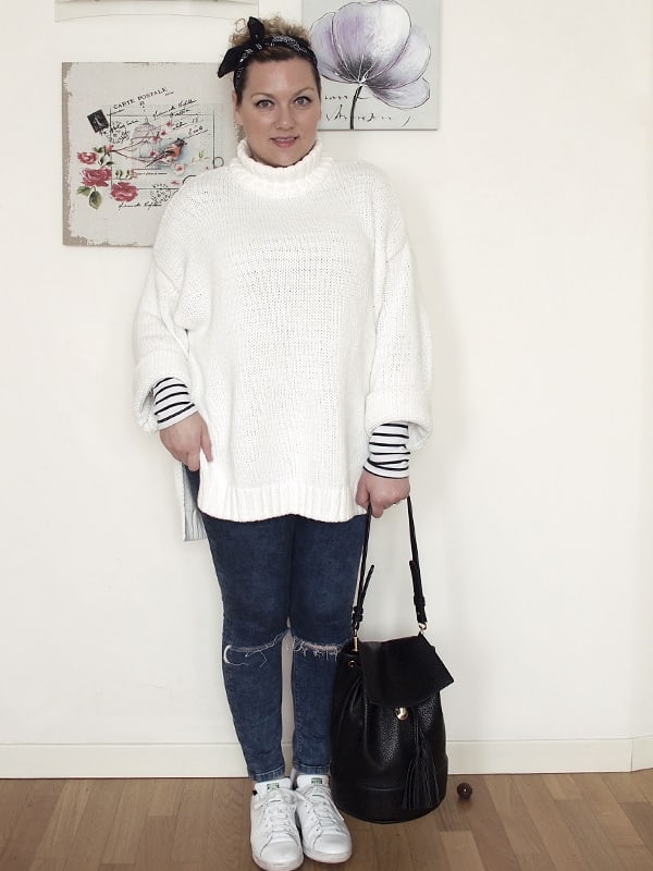 VerdementaBlog_outfit-curvy-maglione oversize bianco jeans skinny-1